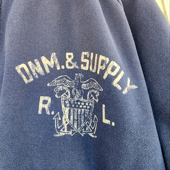 Ralph Lauren Blue Sweatshirt xl - Picture 2 of 4